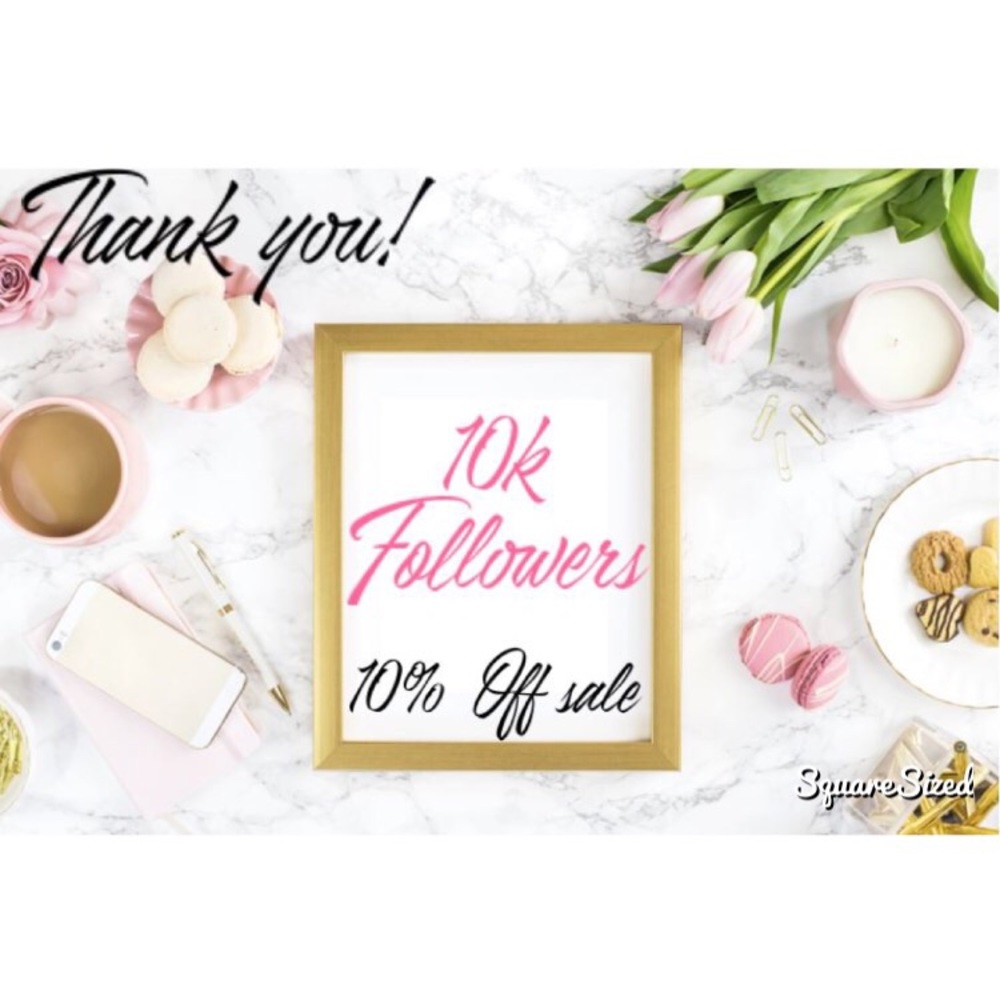 10% OFF SALE TODAY💕